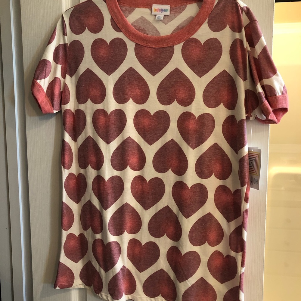XL hearts Lularoe Liv